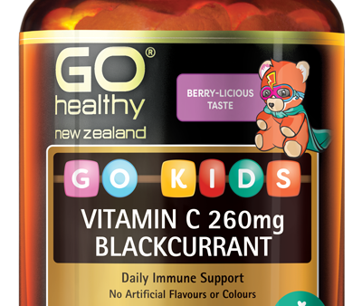 GO Healthy Go Kids Vitamin C 260mg Blackcurrant Online now