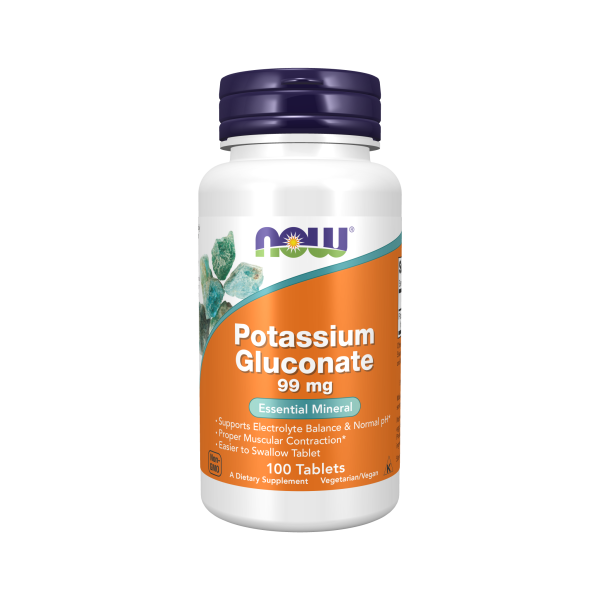 NOW Foods Potassium Gluconate 99mg Discount