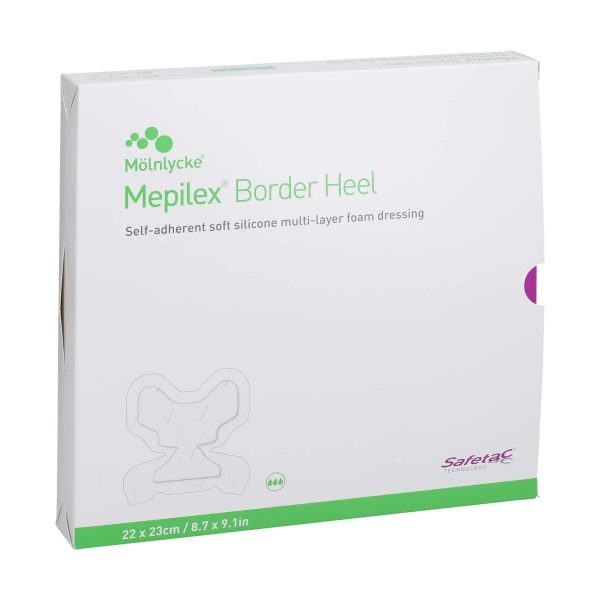 Mepilex Border Heel Self-adherent Soft Silicon Multi-layer Foam Dressing Hot on Sale