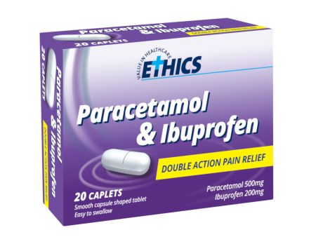 ETHICS Paracetamol & Ibuprofen Double Action Pain Relief For Discount