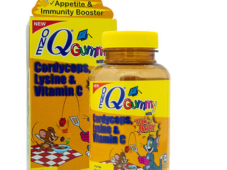 One Q Gummy Cordyceps,Lysince&Vitamin C Bottle Online Hot Sale