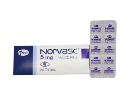 Norvasc 5mg (Box 3x10Tab) For Cheap