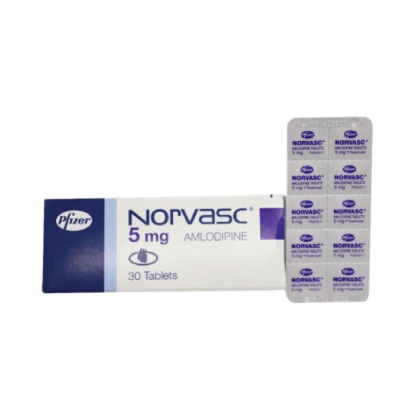 Norvasc 5mg (Box 3x10Tab) For Cheap