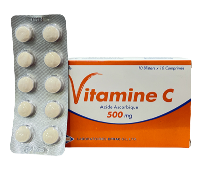 VITAMINE C 500mg Ephac (Box 10 x 10 Cp) Online Sale