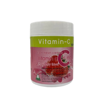 Vitamin C Strawberry (Flacon 100 Tab) Fashion