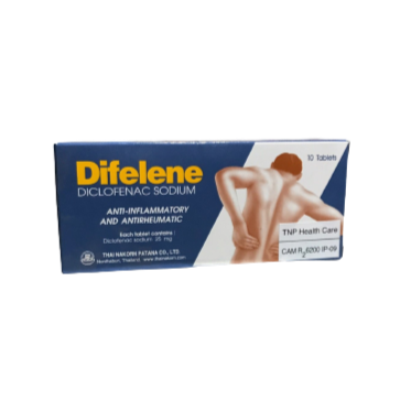 DIFELENE 25mg 24x1x10tab For Cheap