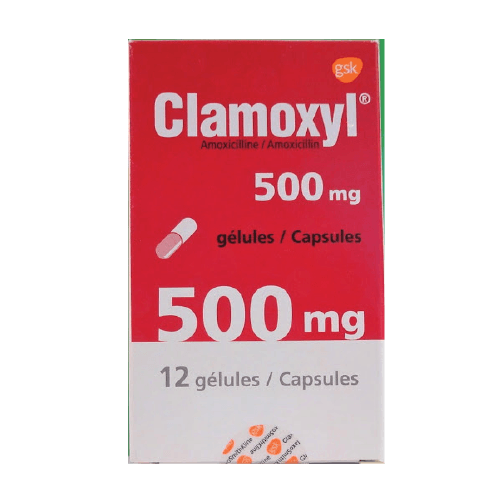 CLAMOXYL 500mg Capsules (Box 1x12) For Discount