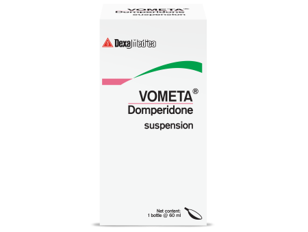 Vometa Suspension (Domperidone) 60ml Hot on Sale