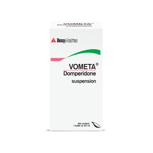 Vometa Suspension (Domperidone) 60ml Hot on Sale