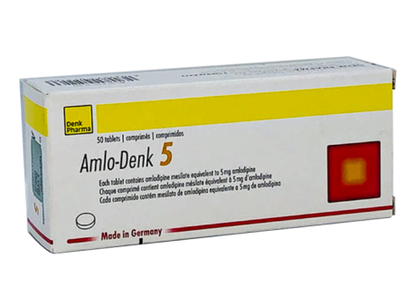 Amlo-Denk 5mg Tab (Box 50 Tab) For Sale