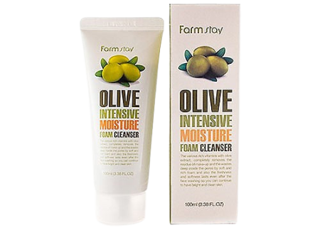 Farmstay Olive Intensive Moisture Form Cleanser 100ml Tube For Cheap