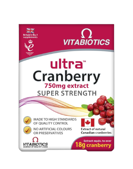 Vitabiotics Ultra Cranberry 30tablets Online now