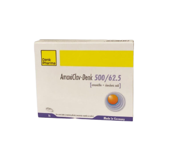 Amoxiclav-Denk 500mg 62.5mg (16Tbl Box) Online