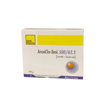 Amoxiclav-Denk 500mg 62.5mg (16Tbl Box) Online