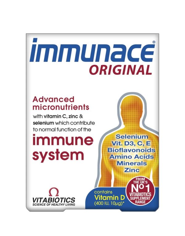 Vitabiotics Immunace Original 30capsules on Sale