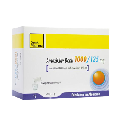 Amoxiclav-Denk 1000mg 125mg (12sachets Box) Online Hot Sale