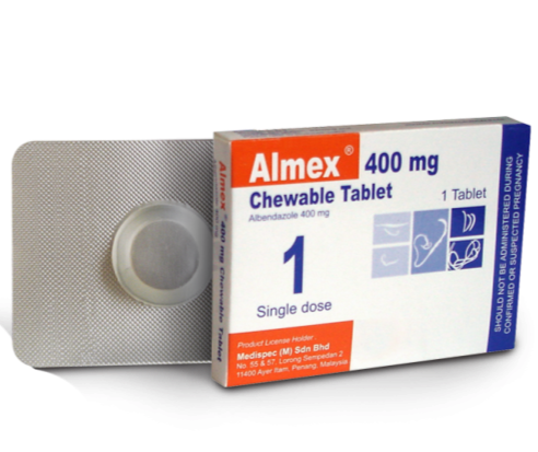 Almex 400MG 25 1 s Box Fashion