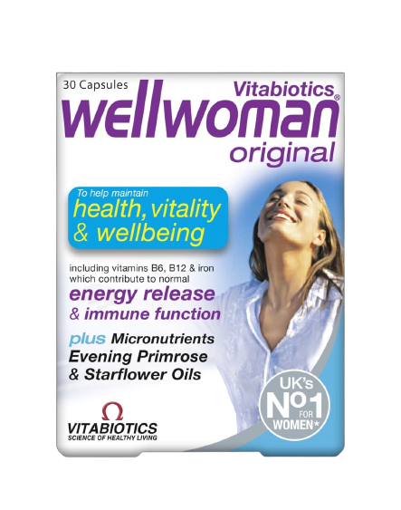 Vitabiotics Wellwoman Original 30capsules on Sale