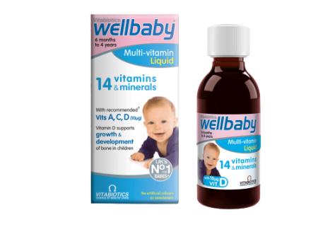 Vitabiotics Wellbaby Multi-Vitamin Liquid 150ml Supply