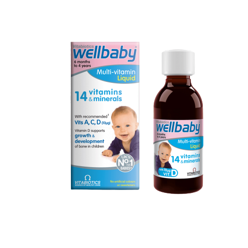 Vitabiotics Wellbaby Multi-Vitamin Liquid 150ml Supply