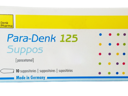 Para-Denk 125 Suppos ( 2x5 Suppos Box) Hot on Sale