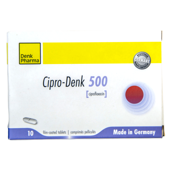 Cipro-Denk 500 10Tab Box For Sale