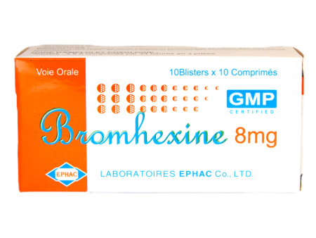 Bromhexine 8mg EPHAC (10Blisters box) Online now