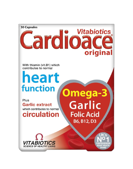 Vitabiotics Cardioace Original Support Heart Function (30capsules) Online