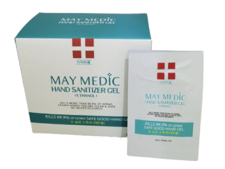 May Medic Hand Sanitizer (50Sachets Box) For Discount