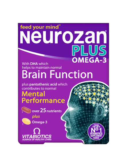 Vitabiotics Neurozan Plus Omega-3 (28days supply) Fashion