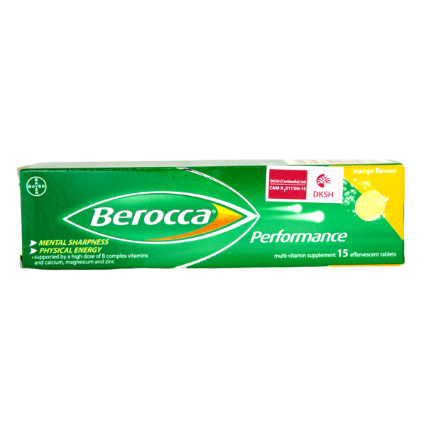 BEROCCA MANGO 15tab Tube Online Hot Sale