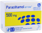 Paracetamol Arrow 500mg (box 12sachets) For Discount