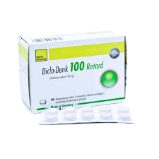 Diclo-Denk 100mg Retard 10Tab blister Online now